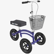 All Terrain KneeRover® Steerable Knee Scooter Blue - Open Box