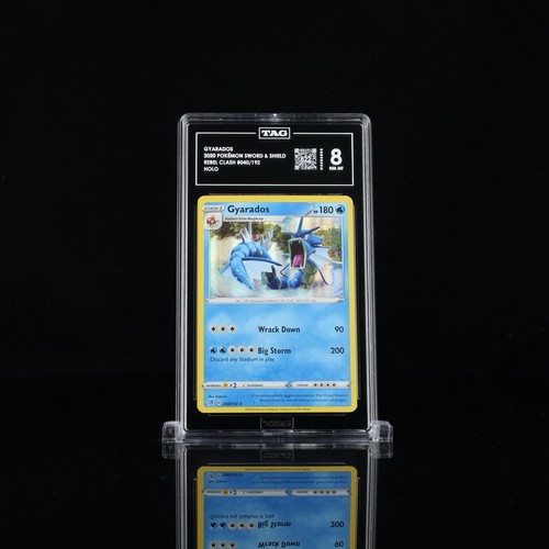 Gyarados 40/192 TAG 8 Holographic 2020 Pokemon Sword And Shield Rebel Clash