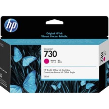 HP 730 P2V63A Original Inkjet Ink Cartridge - Magenta - 1 Each
