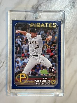 Paul Skenes - 2024 Topps Update Series Rookie Debut #US288 Royal Blue RC Pirates