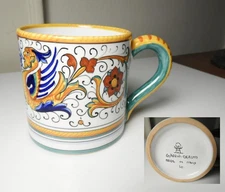 Deruta RAFFAELLESCO Mug(s), Italy, EXCELLENT Condition