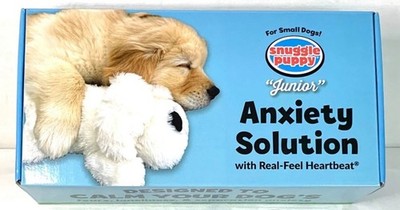 Snuggle Puppy Junior Anxiety Stuffie With Real-Feel Heartbeat Simulator 