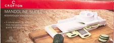 crofton mandoline slicer w/5 different cutting options Brand new sealed box