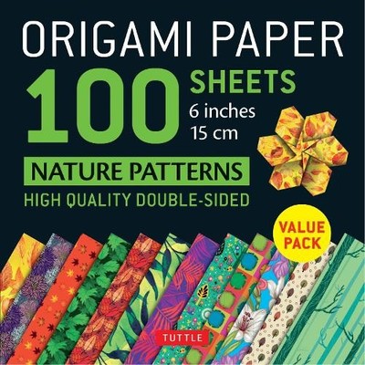 Tuttle Publishi Origami Paper 100 sheets Nature Patterns 6 (Mixed Media Product)