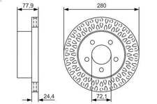 Disque de frein Jeep CHEROKEE