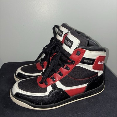 Vasque Gore-Tex Hiking Boots Men's Size 10 Red Leather Canvas Italy