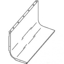 Clean Grain Trough fits Case IH 1644 1666 2144 2166 2344 2366 1660 1541638C1
