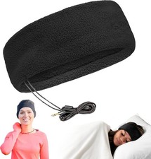 Cozyphones Fleece Sleep Headphones - Ultra Thin for Side Sleepers and More