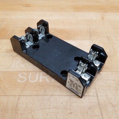 Marathon 6R30A2B Fuse Block Holder, 600V, 30A, 2 Pole - USED
