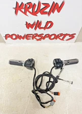 1997 Harley Davidson Sportster Left Right Hand Controls Switch Housing HD Grips 