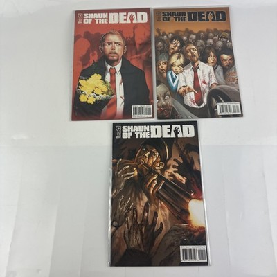 Shaun Of The Dead 2005 idw Comics Issues 1,3,4 Horror Zombies Free Shipping