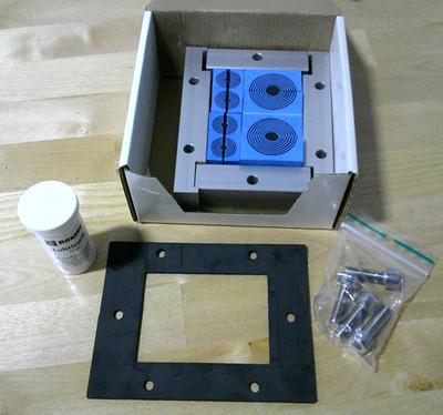 NEW ROXTEC CF TYPE PS 60X80 W/MODULES  KIT HERMETICALLY SEALED CONNECTORS