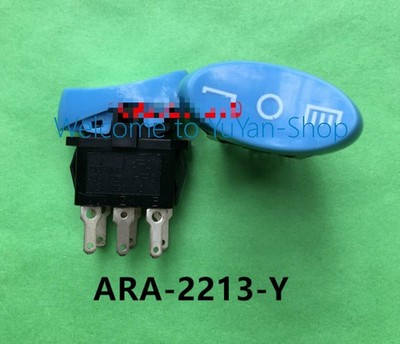 2PCS NEW DEFOND ARA-2213-Y 13A 125V 6.5A 250VAC Rocker Switch #tp