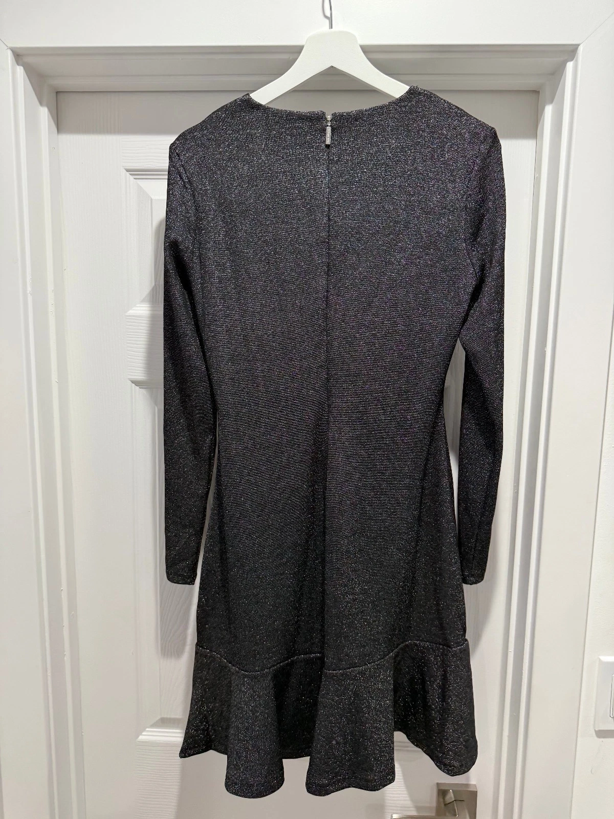 Abito MICHAEL Michael Kors maglia metallizzata manica lunga nuovo con etichette taglia M