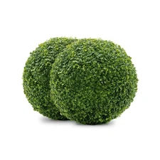 Naturae Decor Artificial Topiary Ball - Boxwood Decorative Balls - High Densi...