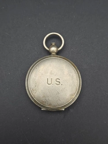 Vintage Wittnauer WW2 Era US Military Army Pocket Compass