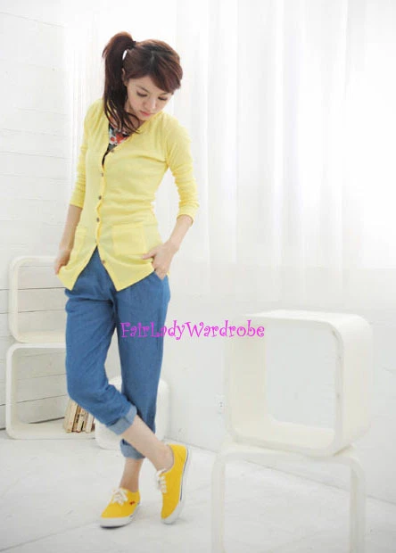 OFF WHITE Cardigan lungo con cappuccio cintura giapponese con tasca!