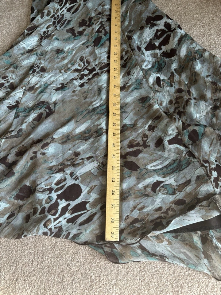 Vintage Y2K 90’s Slip Dress 14  Mini Lined - Image 3 of 4