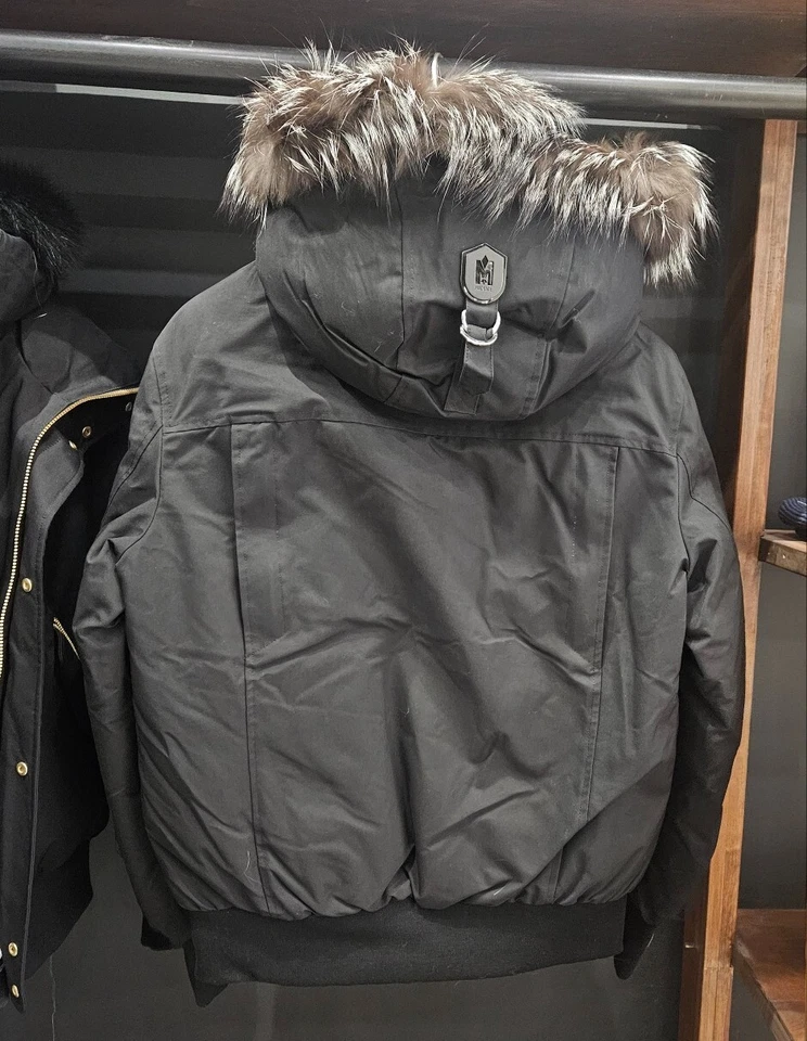 Mackage Men DIXON X 2-in-1 Nordic Tech Down Bomber, Size 38, Black - Image 2 of 4