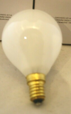 2x  E27 eiko Globelampe Glühbirne Kugellamp 60W OPAL   60mm DIMMBAR! KEIN LED!!