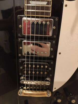 1988 Samick Firebird サミックファイヤーバード 日本のギター Samick Firebird 1988 Electric Guitar Black Used From Japan with