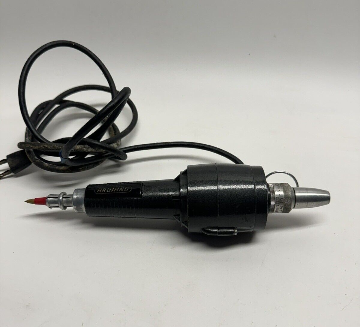 Vintage Bruning 87360 Electric Eraser for Drafting & Drawing USA eBay