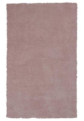 3' X 5' Rose Pink Plain Area Rug