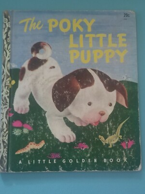 Little Golden Books The Poky Little Puppy 1942 #506 D 4th Edition
