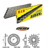 KIT Trasmissione Yamaha tracer 900 gt 2018 AL 2020 CORONA 45 PIGNONE 16 DID 525