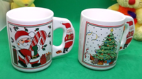 Tasse/ Becher/Sammeltasse /## 2 HüBsche Weihnachtstassen - GlüHwein-Becher