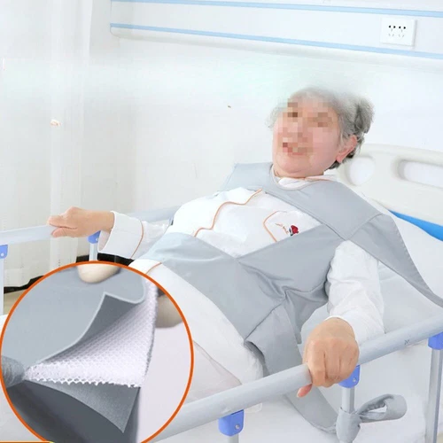 Alzheimer's Restraint Belt Reinforced Immobilization Bedridden Patient Elderly - Picture 2 of 21
