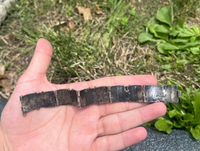 Unique Middle Eastern Jerusalem .925 Sterling Sil… - image 2