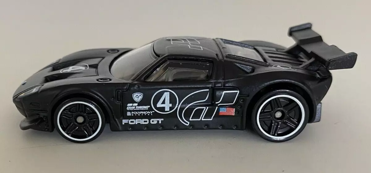 Minicar 1/64 FORD GT LM #4 (Black) Hot Wheels GRAN TURISMO [DJL15-4B10], Toy Hobby