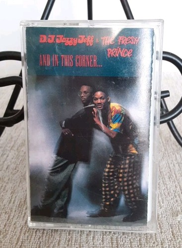 Hip Hop DJ Jazzy Jeff & The Fresh Prince Cassette Tape And In This Corner