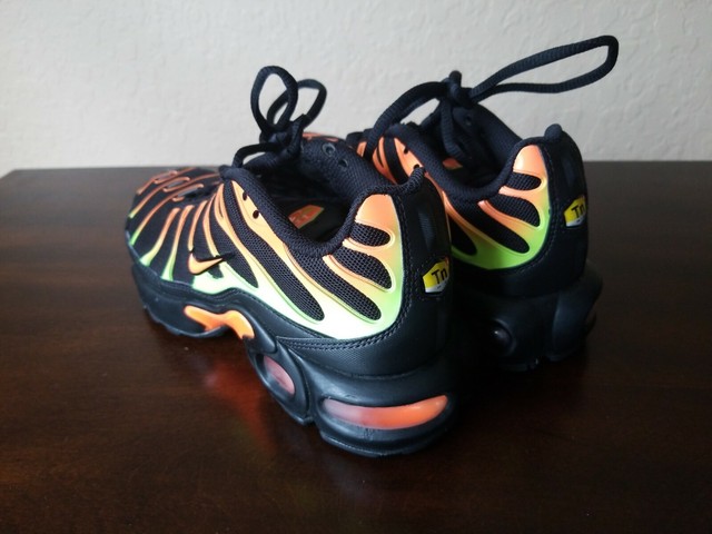 Nike Air Max Plus TN Black Volt Orange GS 655020-084 Sz 3.5y or Womens Sz. 5 for sale online | eBay