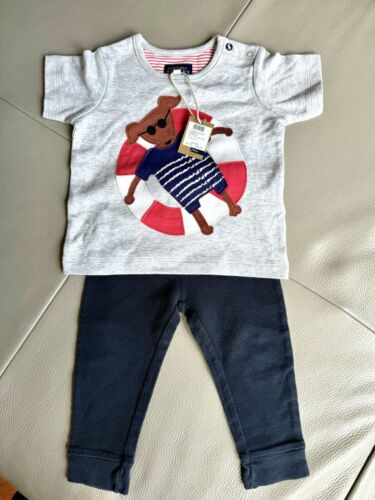 Joules Baby Girls Boys Shirt Tee Set, $45 NWT SHIRT + Leggings 12/18 Months