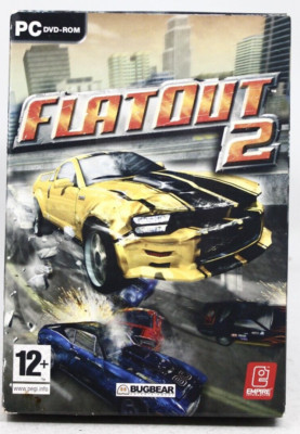 FlatOut 2 (PC, 2006) - European Version - New Sealed - See desc.
