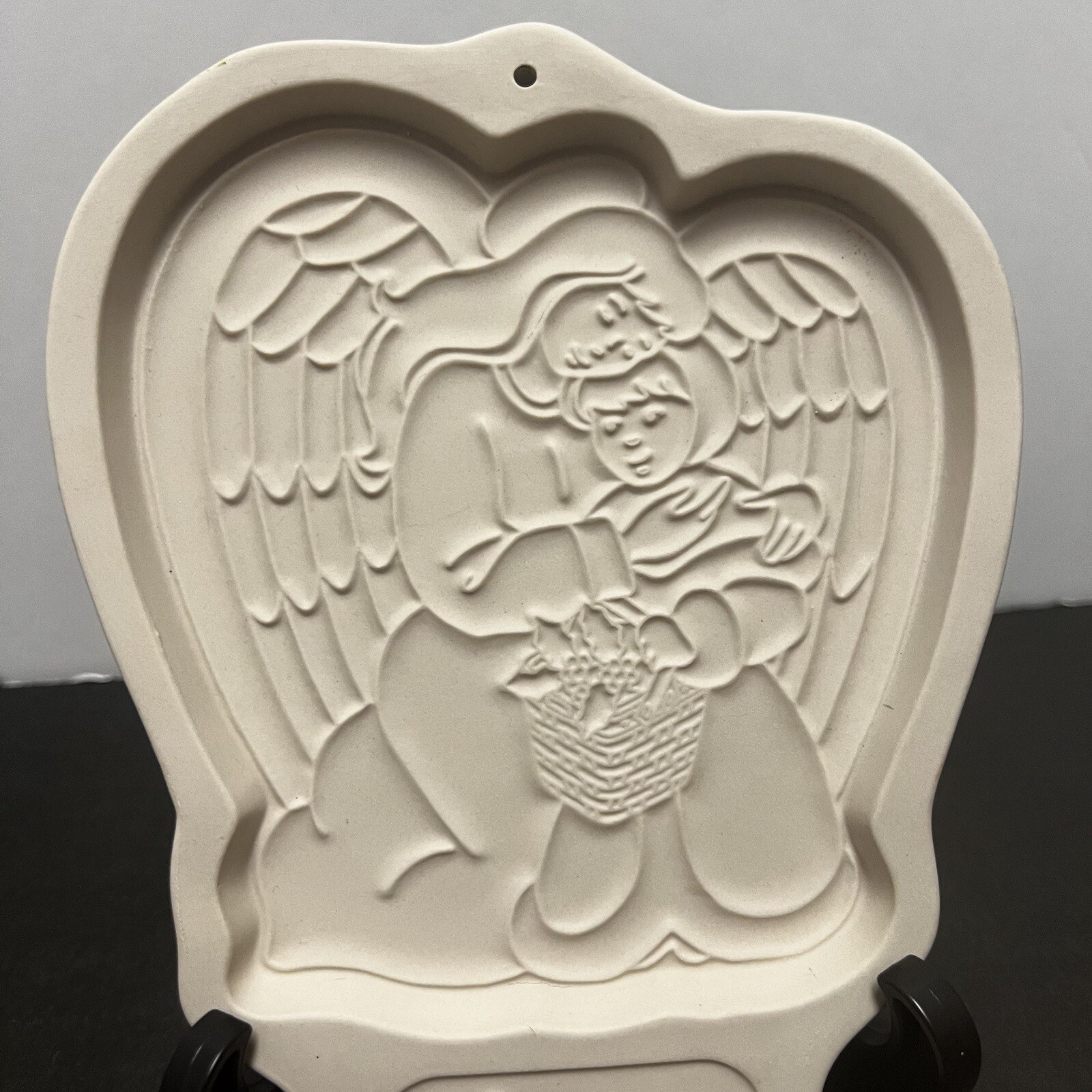 Vintage Longaberger 1995 "Love" Pottery Angel Series Christmas Sugar