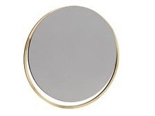 Image of Round Wall Mirror with Offset Frame - Federico by Gillmore British Design