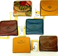 PATRICIA NASH Small Wallet & Coin purse Leather CANELLI fit Cascina CHOOSE COLOR