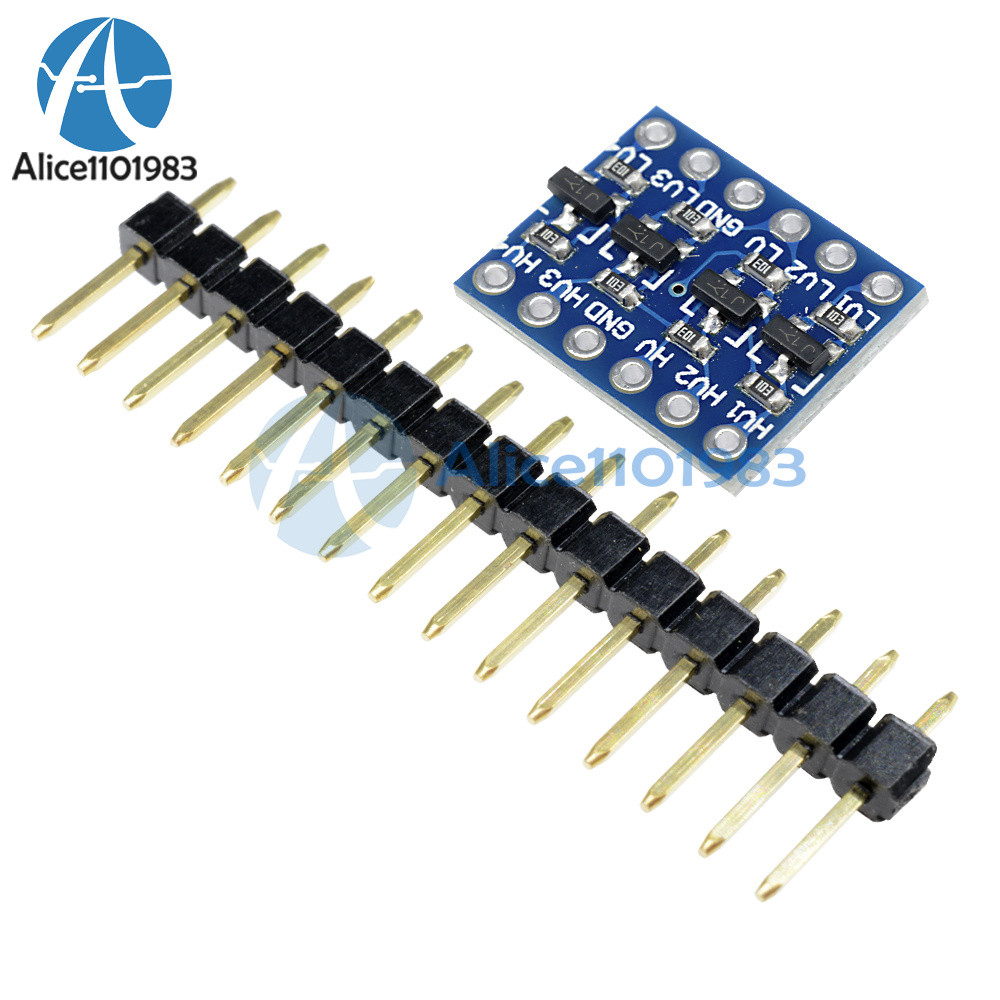 5-Pack 8-Channel Logic Level Converter - Bidirectional 1.8V-6V For Raspberry Pi