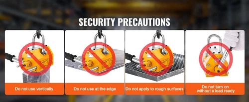 100KG 220LBS Steel Magnetic Lifter Heavy Duty Crane Hoist Lifting Magnet - Picture 15 of 15