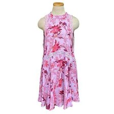 Free People Nightgown Women's S Small Purple Floral Lace A-Line Midi Chemise