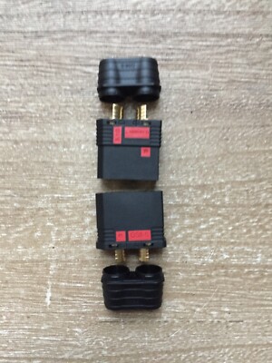 QS8-S Connectors Bullet Male + Female Pair Anti Spark RC High AMP ESC Connector
