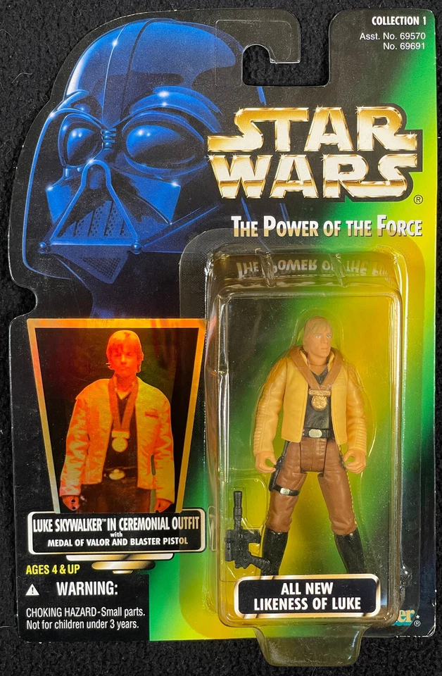VINTAGE 1990s Hasbro Star Wars POTF 3.75" Return of the Jedi Collection MOC - Image 4 of 4