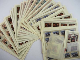 1975 Soviet Union; 140 Series Russian Painters MNH/MNH MiNr. 4384/89