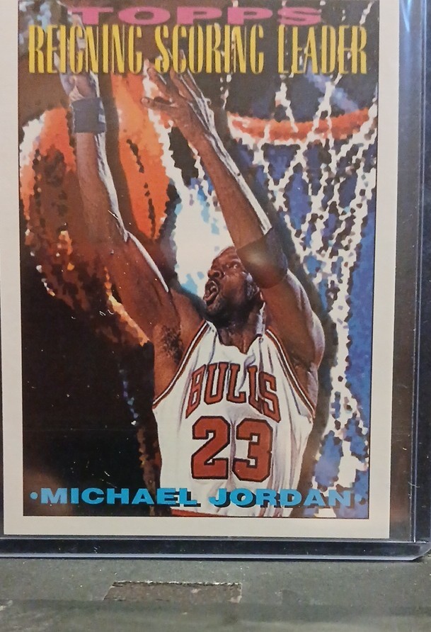 1993-94 Topps - Scoring Leader Michael Jordan #384