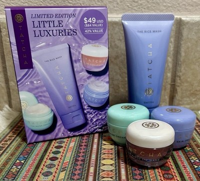 Tatcha Little Luxuries LIMITED EDITION 4 Piece Set  ~ Free Immediate Shipping