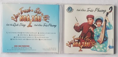CD TRICK PHUONG / QUÔC DUNG HOA TÁU 1 VIETNAMESISCHE MUSIK TIENG VIETT 10 TRACKS SELTEN