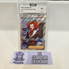 Carte Pokémon : Ordres du Boss Full-Art TG24/TG30 - Origine Perdue- FR - PCA 9.5
